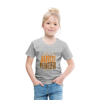 The Harvest is Plentiful (Color) Toddler T-Shirt - heather gray