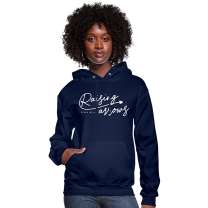 Raising Arrows (W) Women's Hoodie - navy