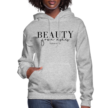 Beauty from Ashes Women's Hoodie - heather gray