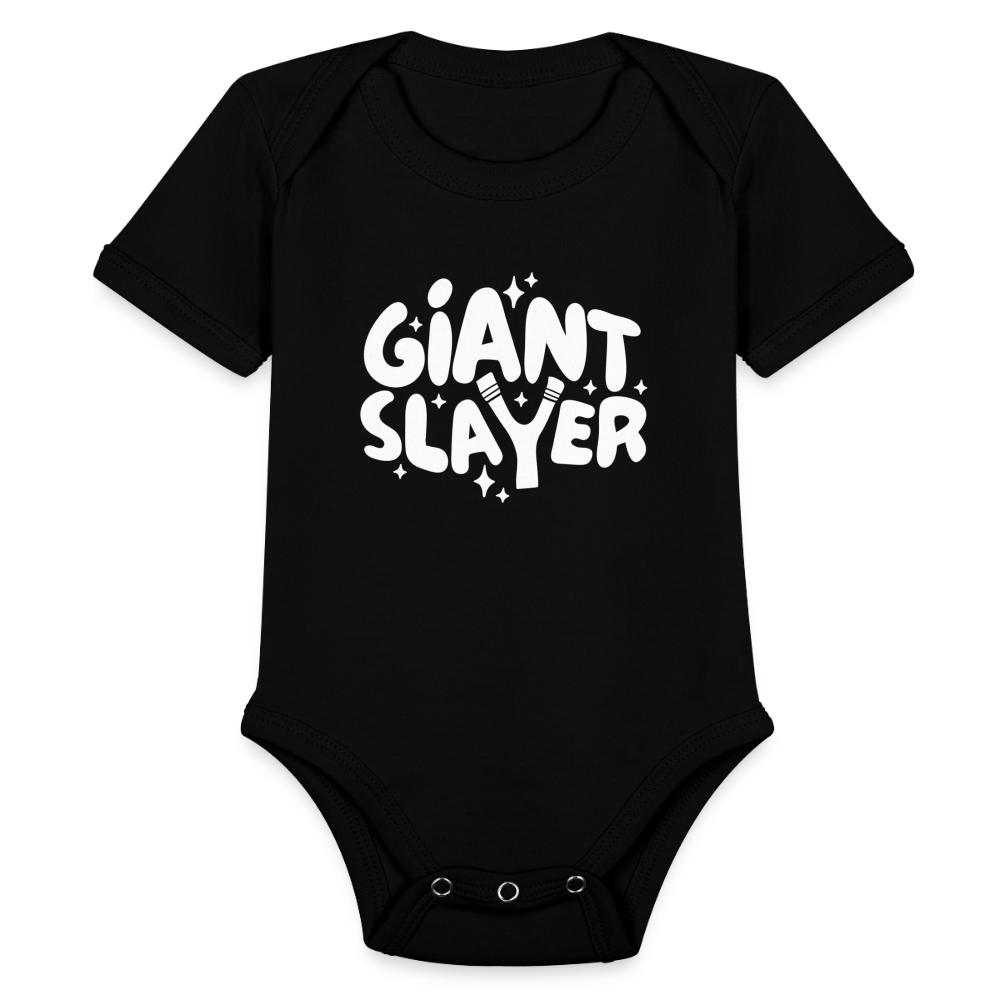 Giant Slayer Baby Onesie Bodysuit - black