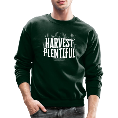 The Harvest is Plentiful (W) Men's Sweater - forest green