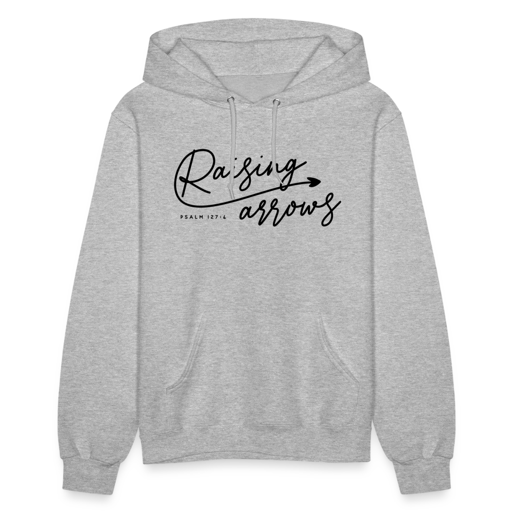 Raising Arrows Women's Hoodie - heather gray