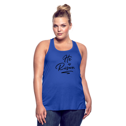 He is Risen Women's Tank - royal blue