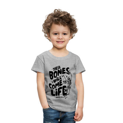 These Bones will Come to Life Toddler T-Shirt - heather gray