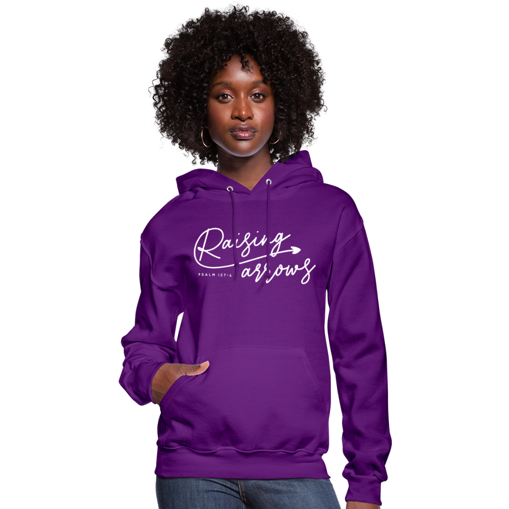 Raising Arrows (W) Women's Hoodie - purple