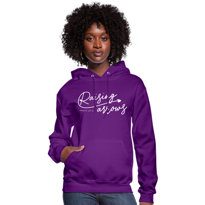 Raising Arrows (W) Women's Hoodie - purple