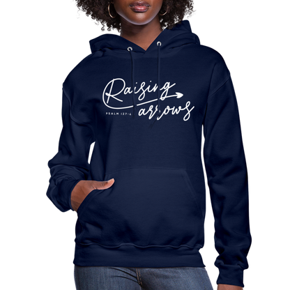 Raising Arrows (W) Women's Hoodie - navy