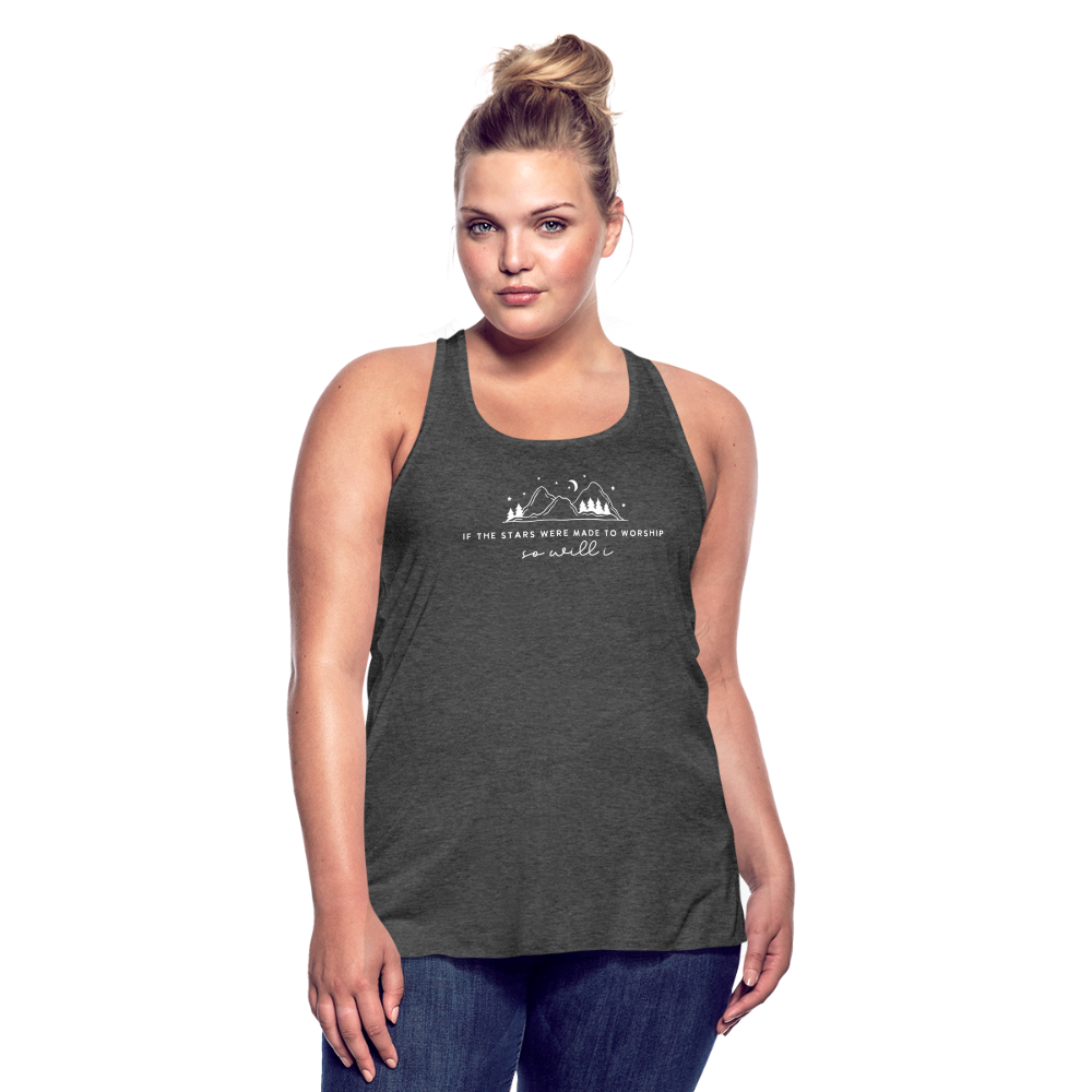 If the Stars Were Made to Worship So Will I Women's Tank - deep heather