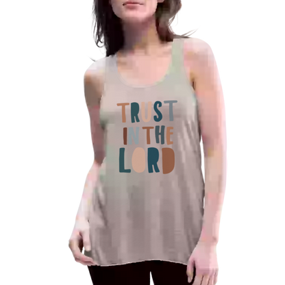 Trust in the Lord Women’s Tank Top - heather gray