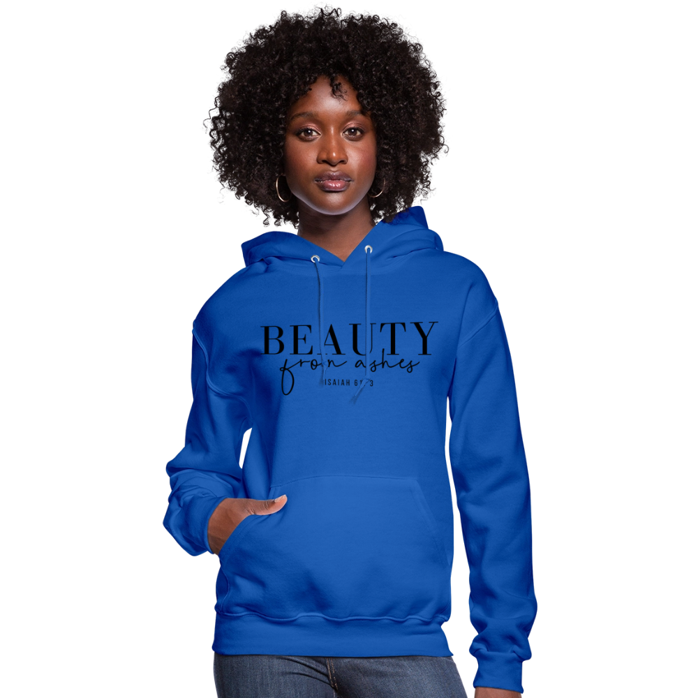 Beauty from Ashes Women's Hoodie - royal blue