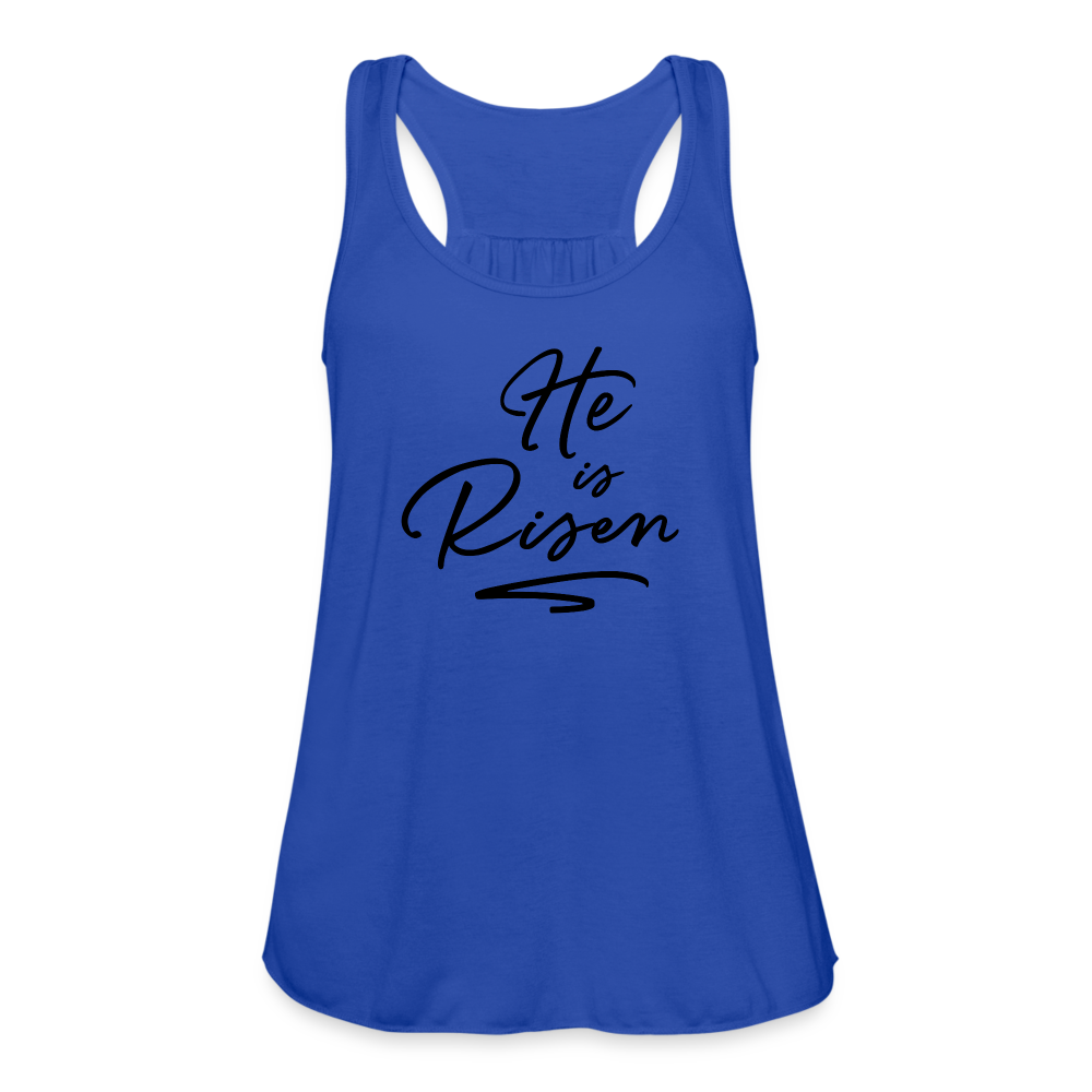 He is Risen Women's Tank - royal blue