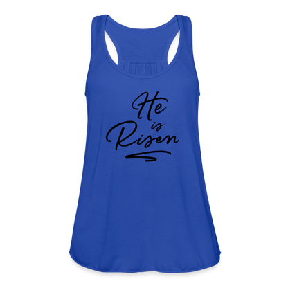 He is Risen Women's Tank - royal blue