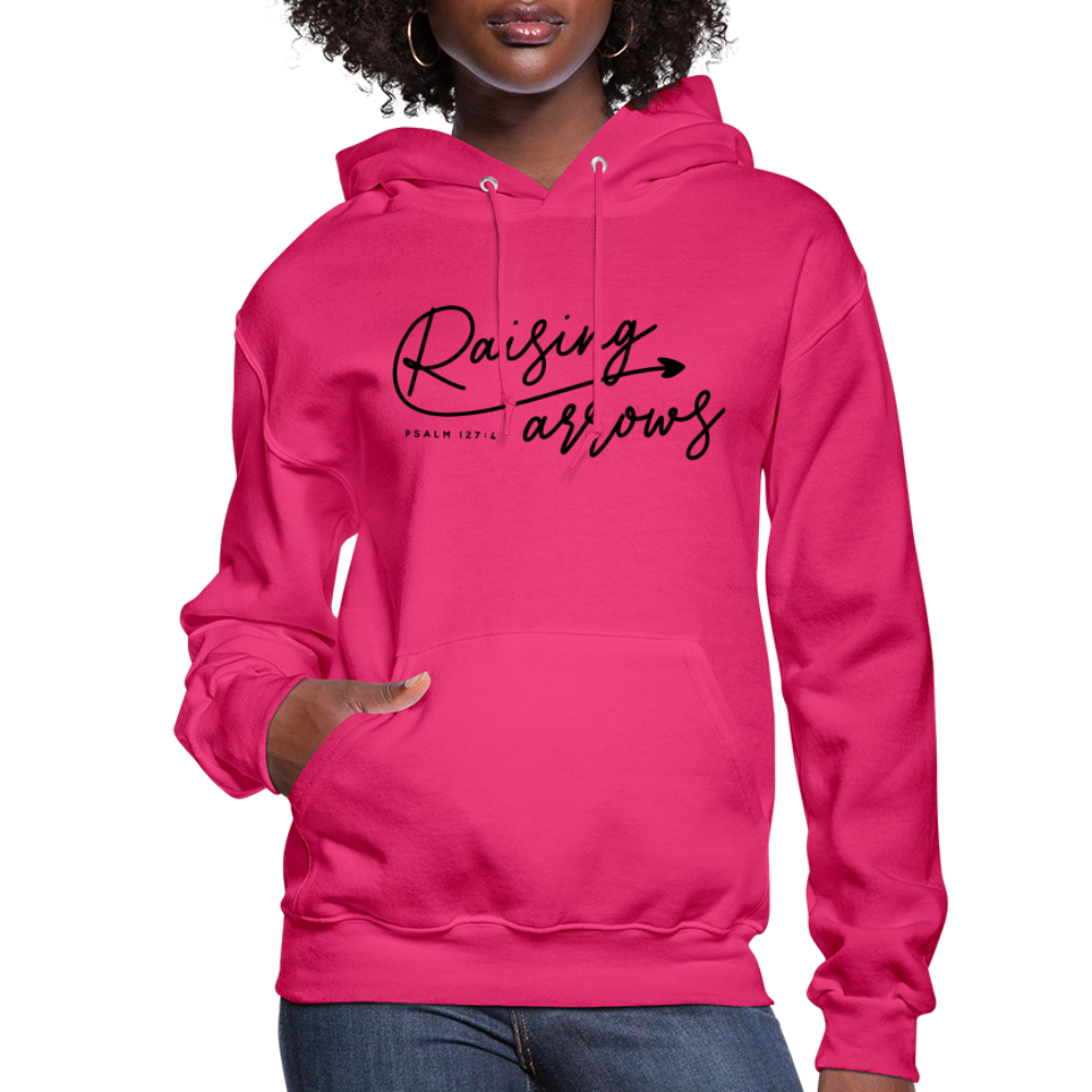 Raising Arrows Women's Hoodie - fuchsia