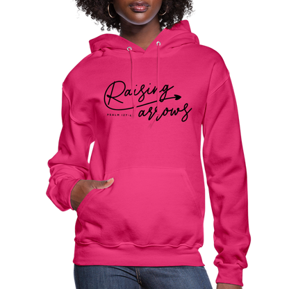 Raising Arrows Women's Hoodie - fuchsia