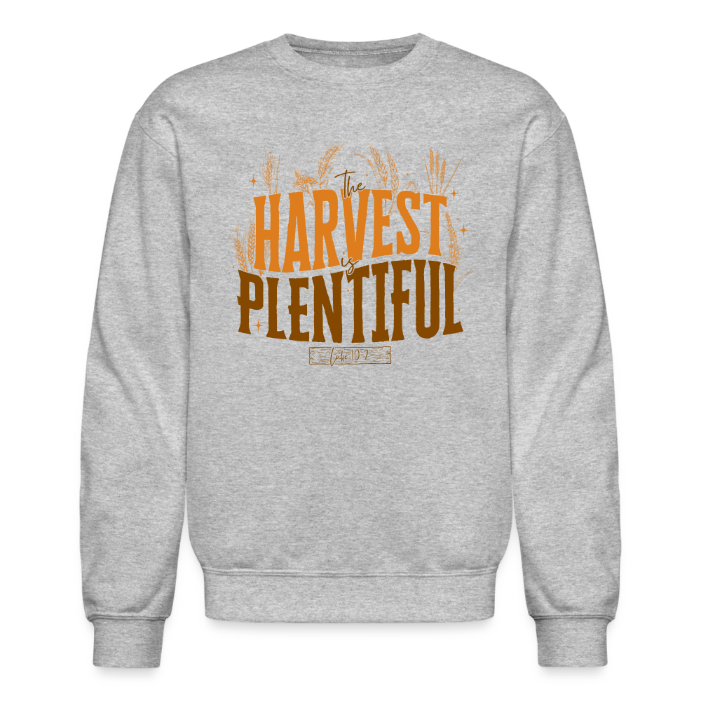 The Harvest is Plentiful (Color) Men's Sweater - heather gray