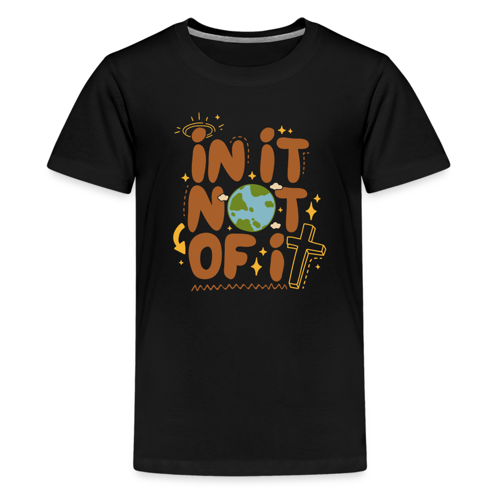 In It Not of It Baby Kid's T-Shirt - black