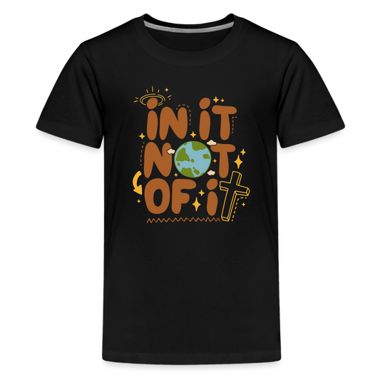 In It Not of It Baby Kid's T-Shirt - black