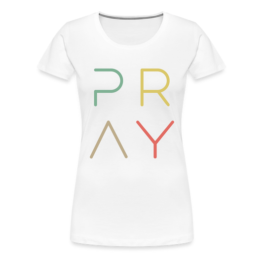 Pray Shirt - white