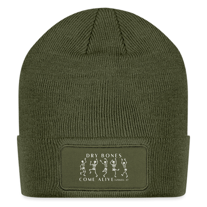 Dry Bones Come Alive Beanie - olive