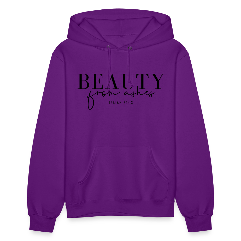 Beauty from Ashes Women's Hoodie - purple