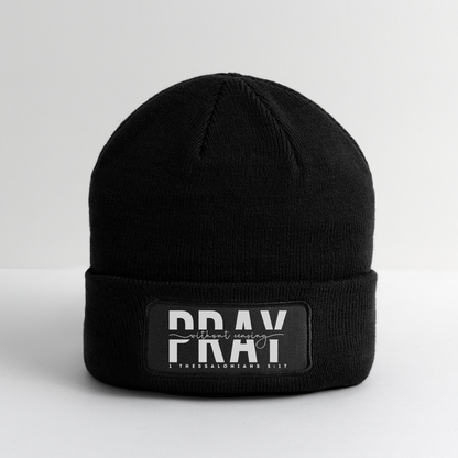 Pray Without Ceasing Beanie - black