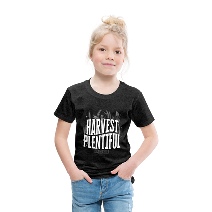 The Harvest is Plentiful (W) Toddler T-Shirt - charcoal grey