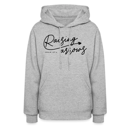 Raising Arrows Women's Hoodie - heather gray