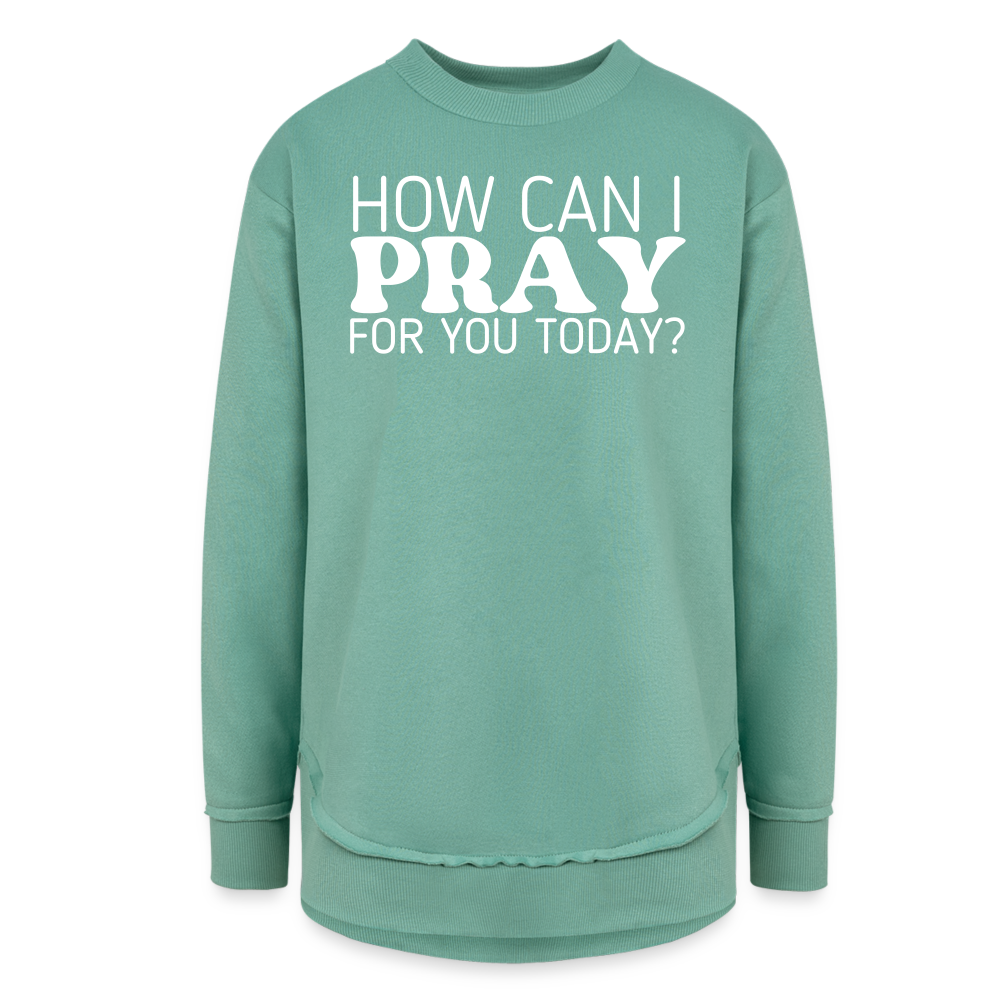 How Can I Pray for You Today (W) Women's Sweater Tunic - saltwater