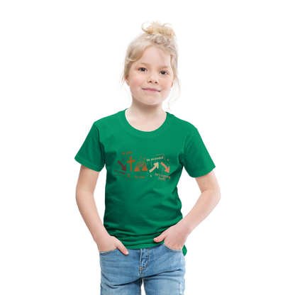 He Came He Died He Rose (Boho) Toddler T-Shirt - kelly green