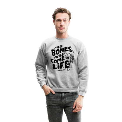 These Bones will Come to Life Men's Sweater - heather gray