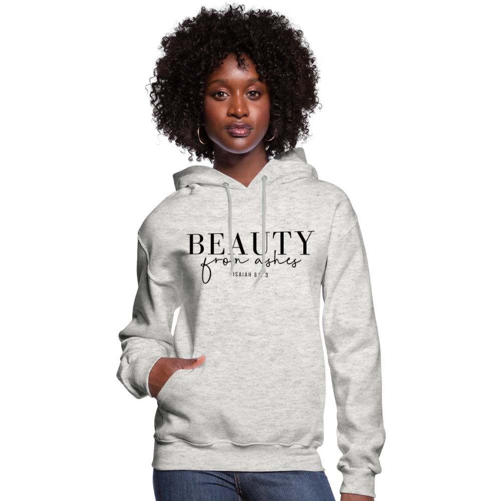 Beauty from Ashes Women's Hoodie - heather oatmeal