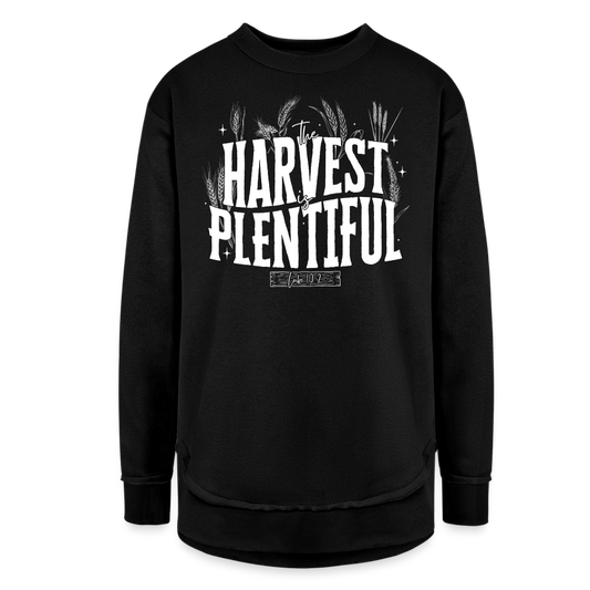 The Harvest is Plentiful (W) Women's Tunic Sweater - black