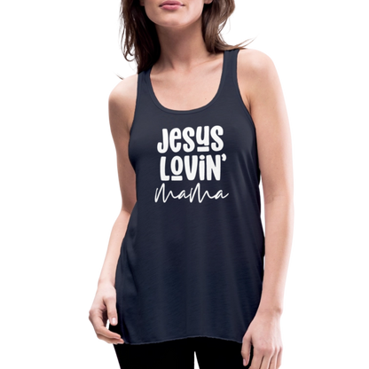 Jesus Lovin' Mama Women's Tank - navy