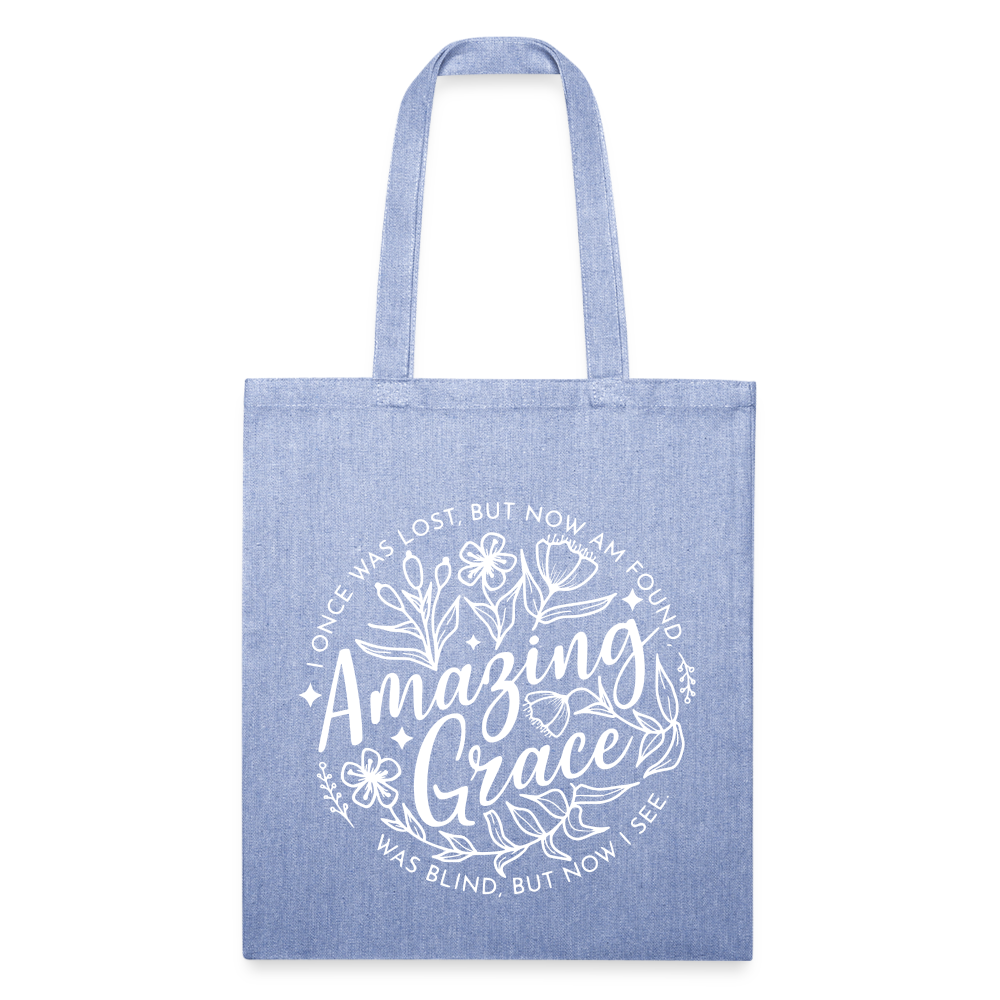 Amazing Grace Tote Bag - light Denim