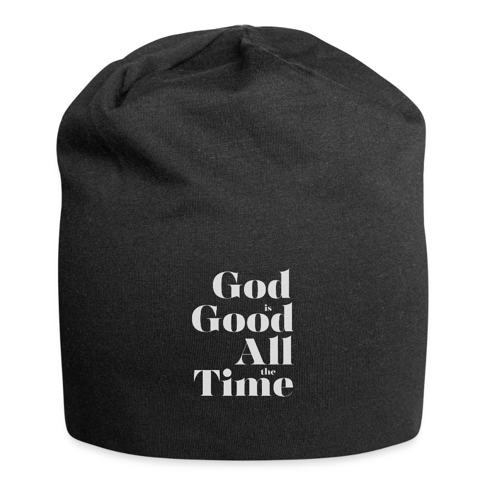 God is Good All the Time Beanie - black