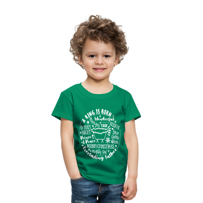 Manger Collage (W) Toddler T-Shirt - kelly green