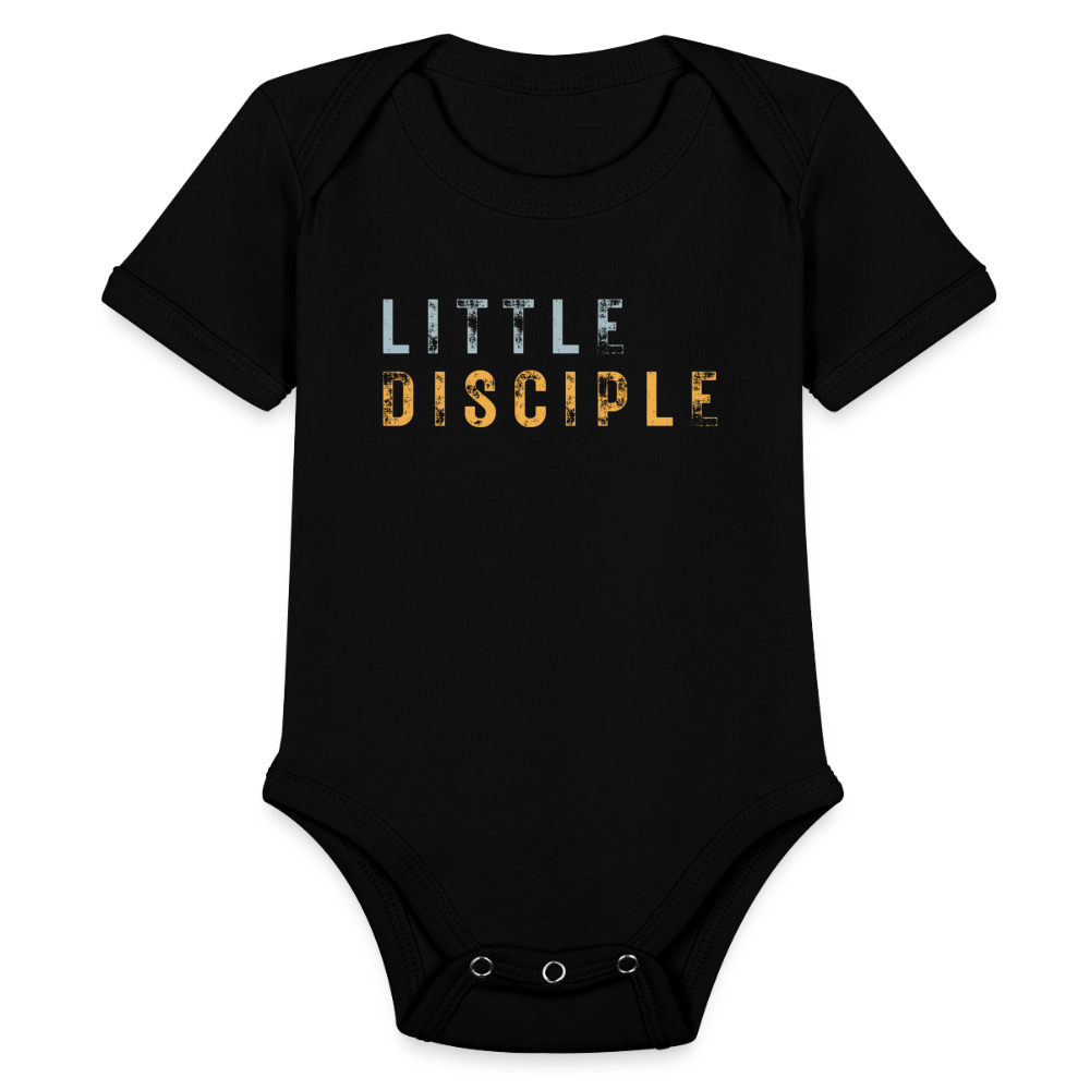 Little Disciple (Color) Baby Onesie Bodysuit - black