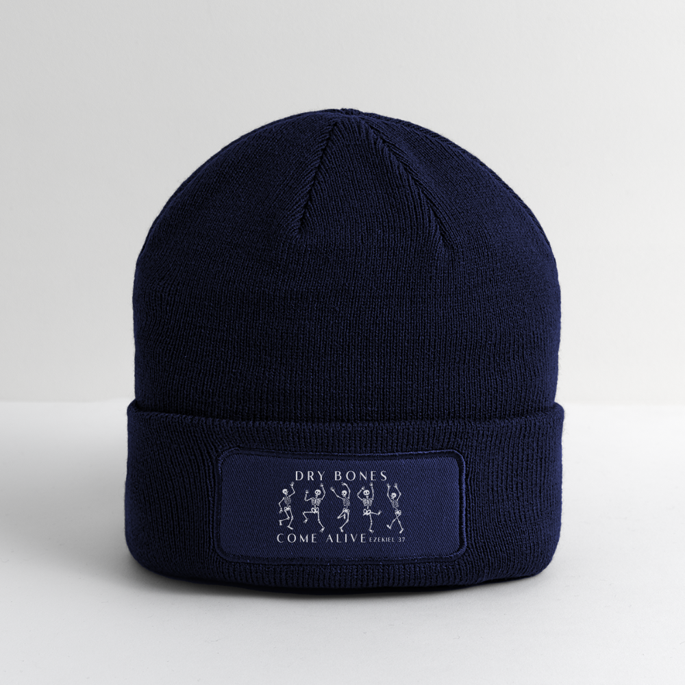 Dry Bones Come Alive Beanie - navy