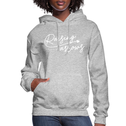 Raising Arrows (W) Women's Hoodie - heather gray