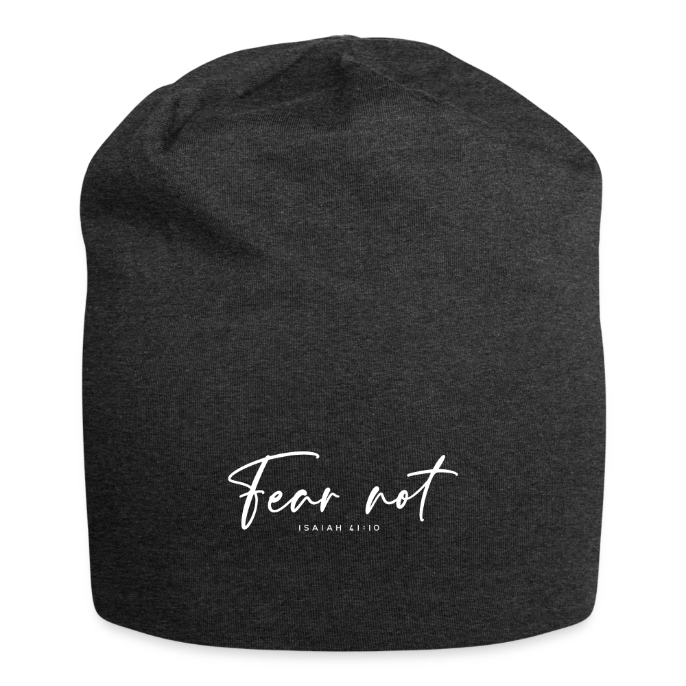 Fear Not Beanie - charcoal grey