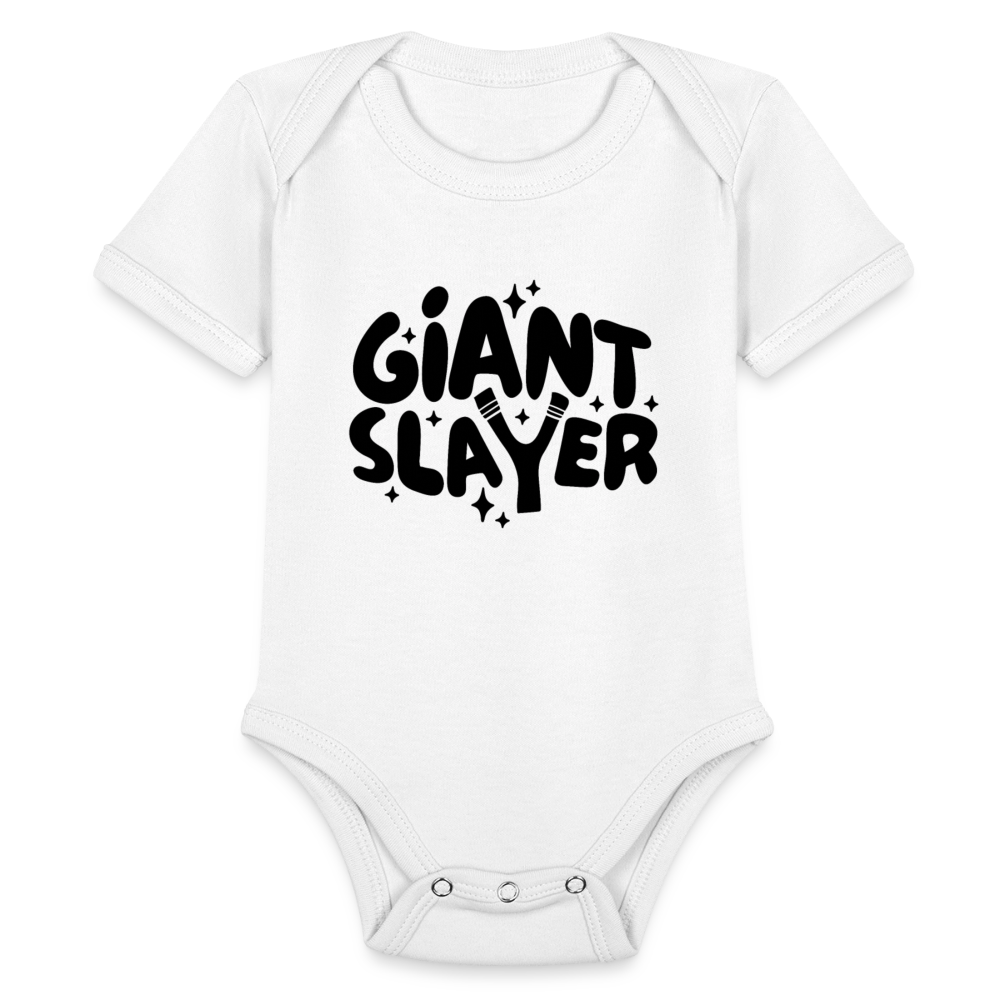 Giant Slayer Baby Onesie Bodysuit - white