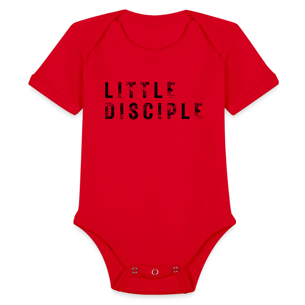 Little Disciple Baby Onesie Bodysuit - red