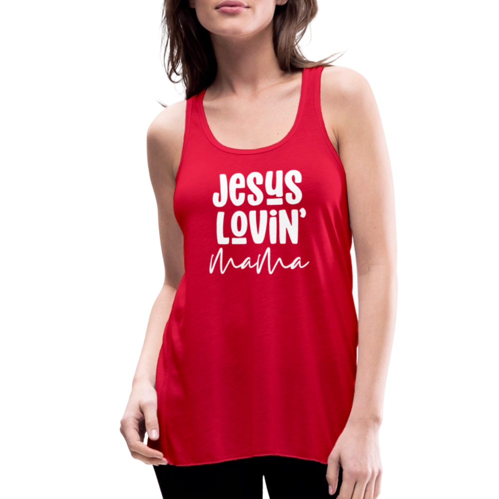 Jesus Lovin' Mama Women's Tank - red