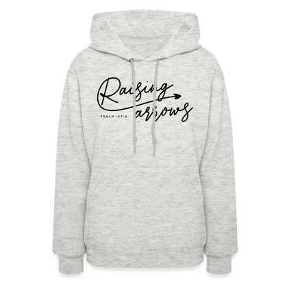 Raising Arrows Women's Hoodie - heather oatmeal