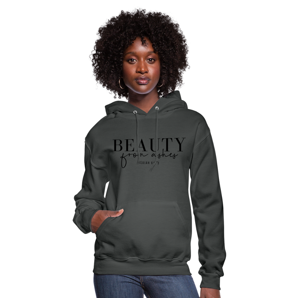 Beauty from Ashes Women's Hoodie - asphalt