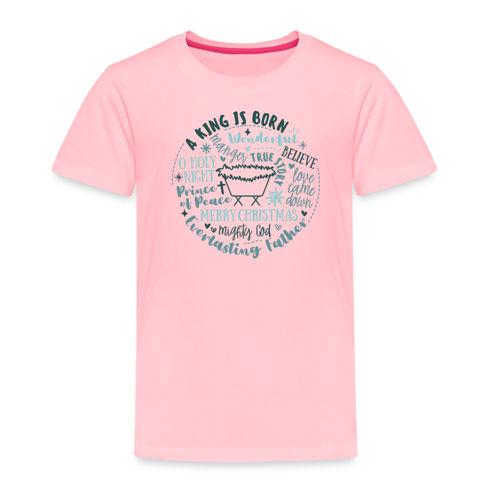 Manger Collage (B) Toddler T-Shirt - pink