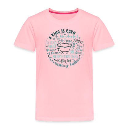 Manger Collage (B) Toddler T-Shirt - pink