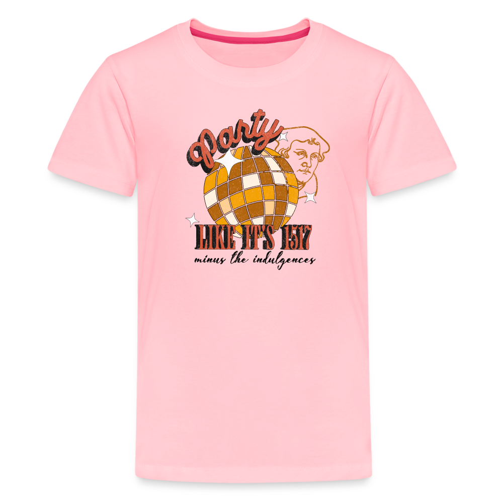 Party Like its 1517 (Color) Reformation Day Toddler T-shirt - pink