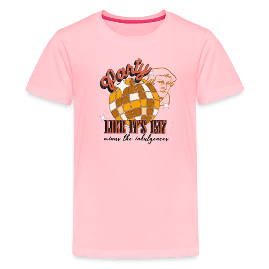 Party Like its 1517 (Color) Reformation Day Toddler T-shirt - pink