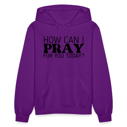 How Can I Pray for You Today Women's Hoodie - purple